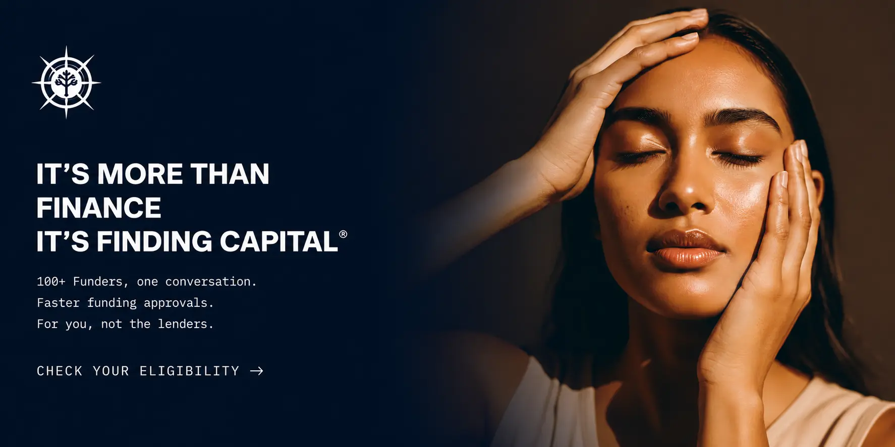 Finding Capital beauty and aesthetics equipment finance eligibility message