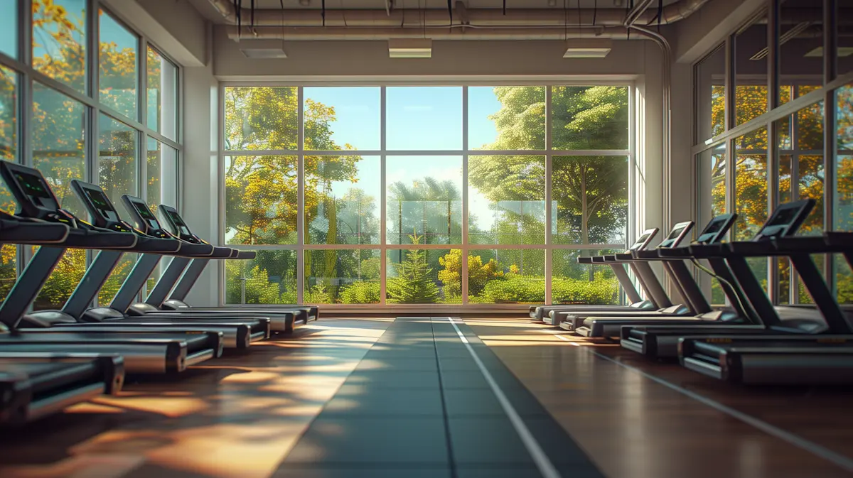 Modern fitness centre with upgraded strength and cardio gym equipment